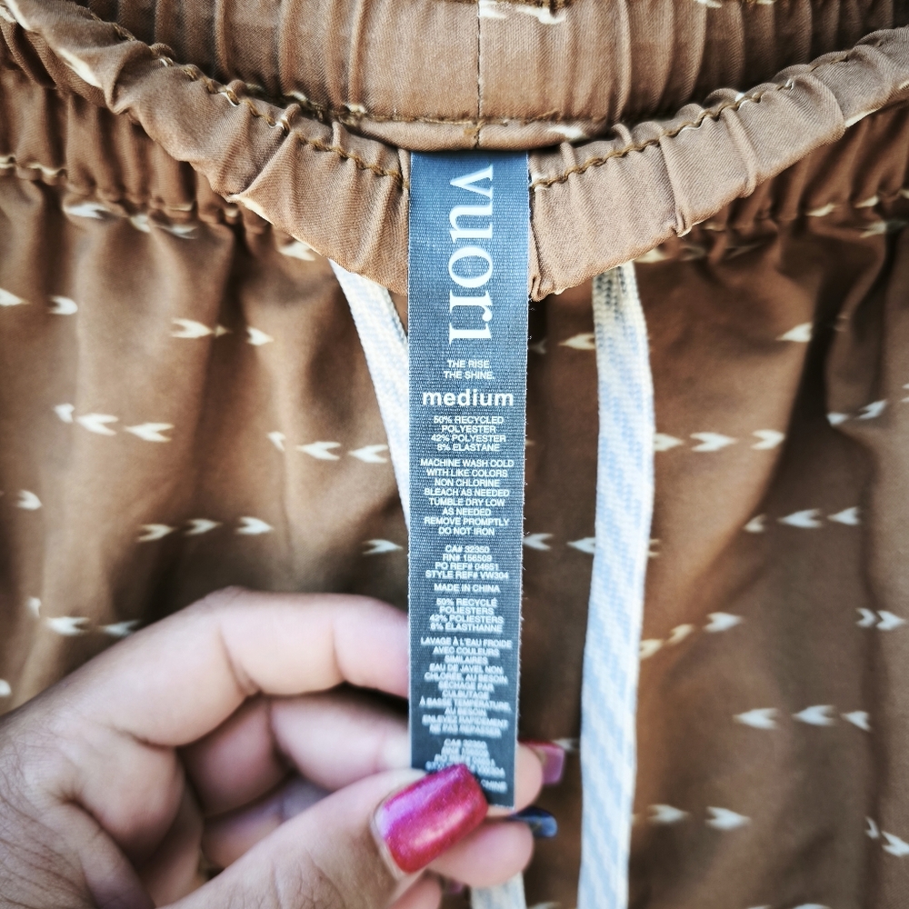 Vuori clementine turmeric arrow shorts - Picture 5 of 10